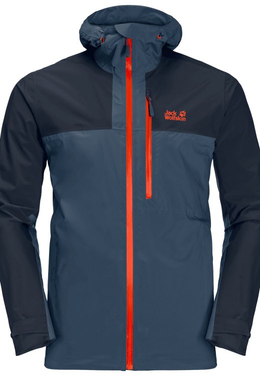 Thunder Blue Go Hike Jacket M Hot Brand Jack Wolfskin