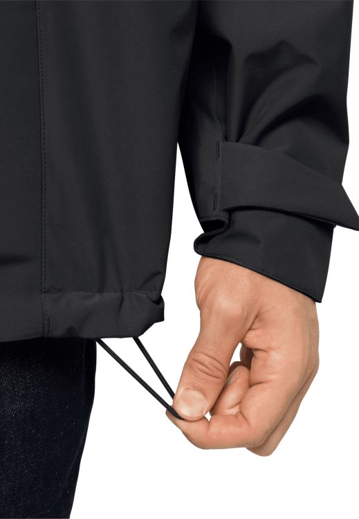 New Dna Block Jacket M Phantom Brand Jack Wolfskin