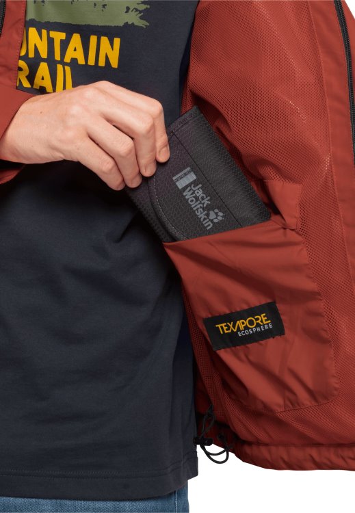 Collection Brand Jack Wolfskin Baydream Jacket M Mexican Pepper