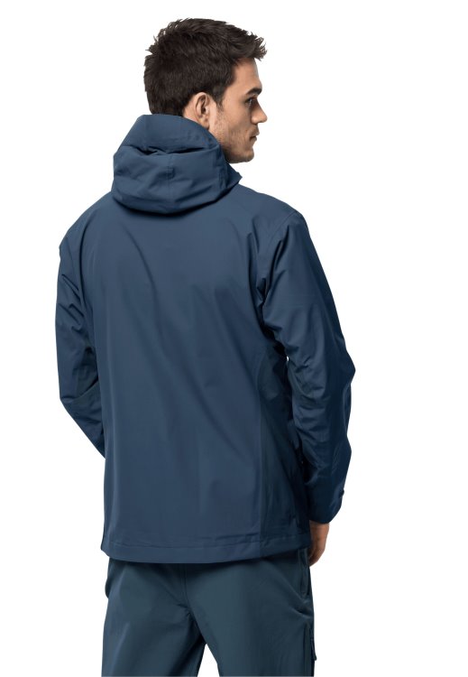 Eagle Peak Jacket M Brand Jack Wolfskin Thunder Blue Origins