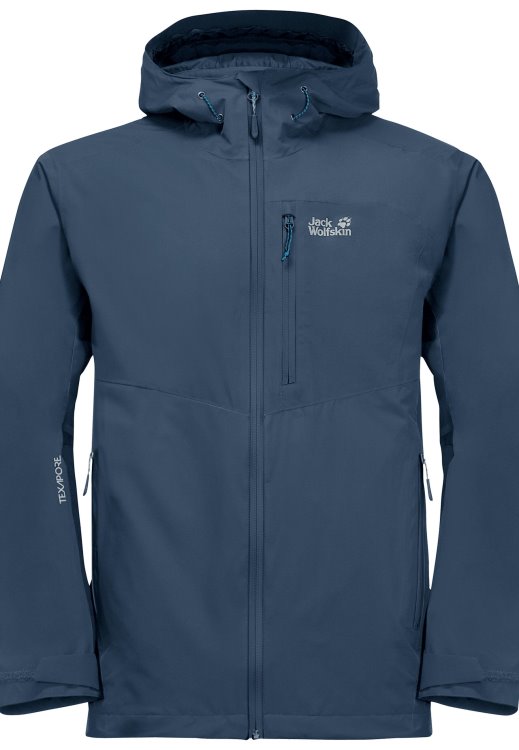 Eagle Peak Jacket M Brand Jack Wolfskin Thunder Blue Origins