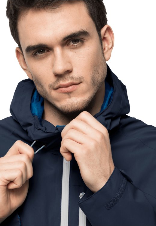 Eagle Peak Jacket M Brand Jack Wolfskin Blue Pacific