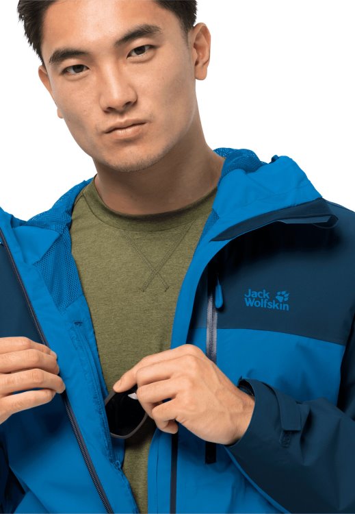 Blue Pacific Brand Jack Wolfskin Go Hike Jacket M Brands