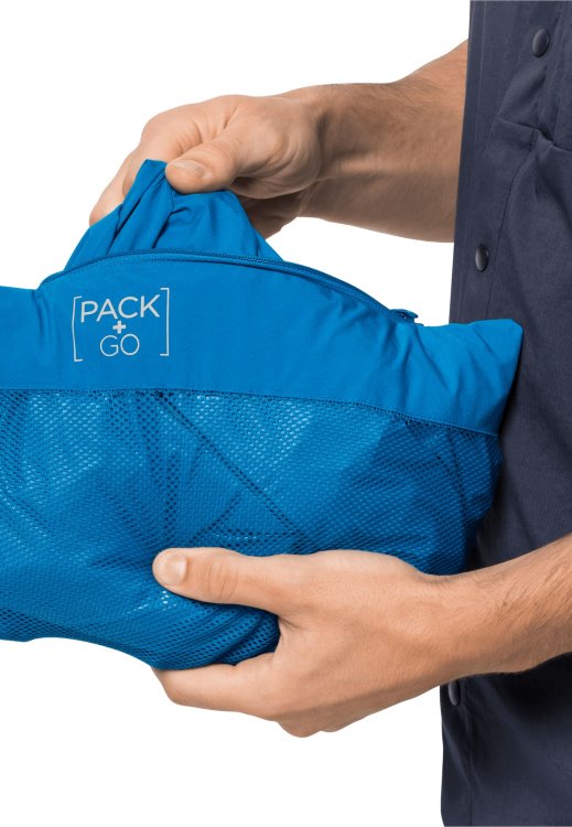 Collection Pack & Go Shell M Blue Pacific Brand Jack Wolfskin