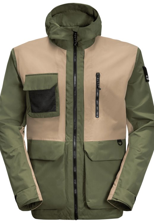 Origin Brand Jack Wolfskin 365 Rebel Jacket M Greenwood