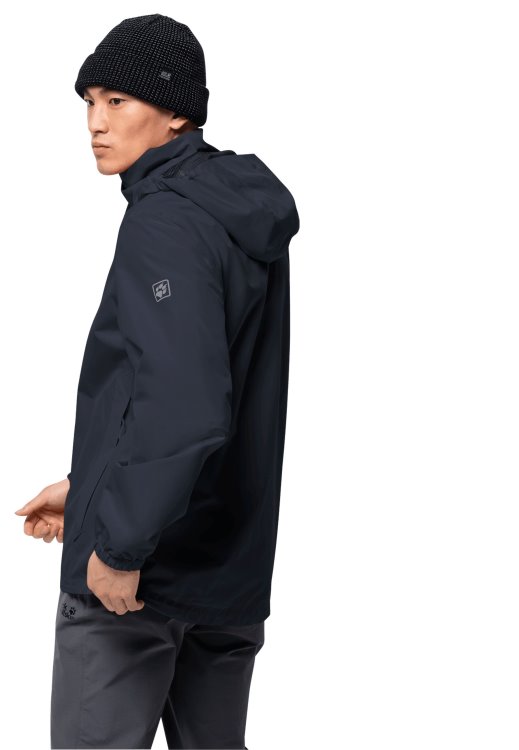 Brand Night Blue Stormy Point Jacket M Brand Jack Wolfskin