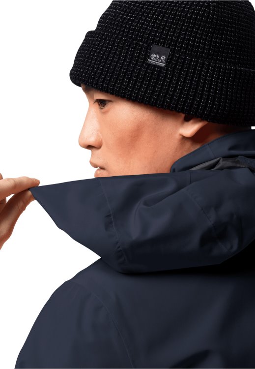 Brand Night Blue Stormy Point Jacket M Brand Jack Wolfskin