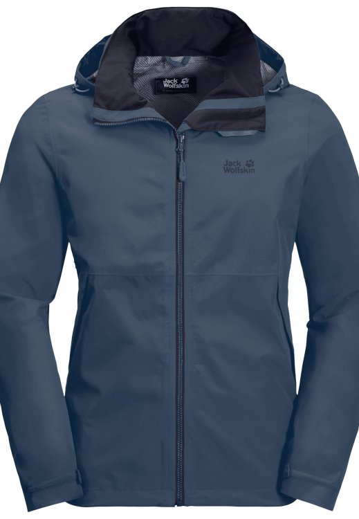Evandale Jacket M Thunder Blue Brand Jack Wolfskin Hot
