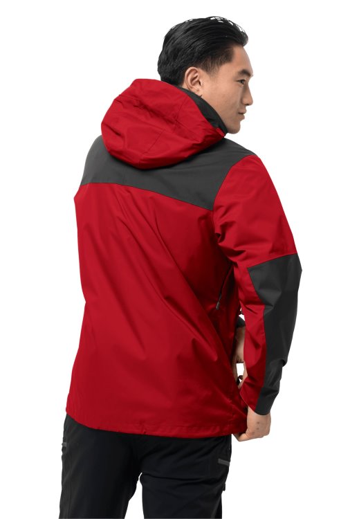 Jasper Flex Men Adrenaline Red Best Brand Jack Wolfskin