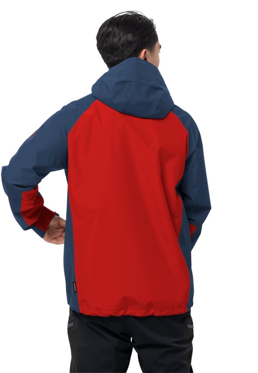 Adrenaline Red Brand Jack Wolfskin Original Mount Isa Jacket M