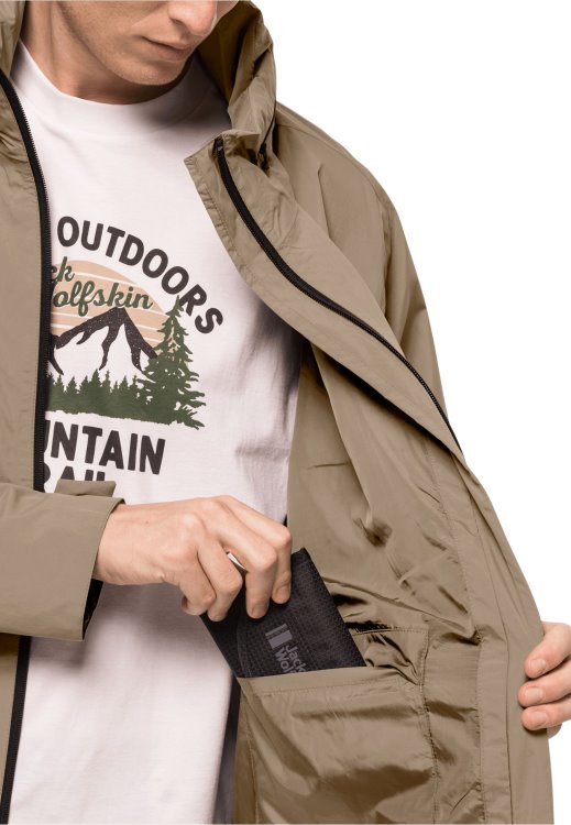 Sand Dune Brand Jack Wolfskin Norden Port Parka M Hot