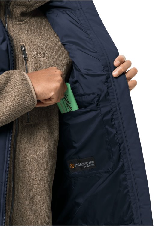 Brand Brand Jack Wolfskin White Frost Vest M Night Blue