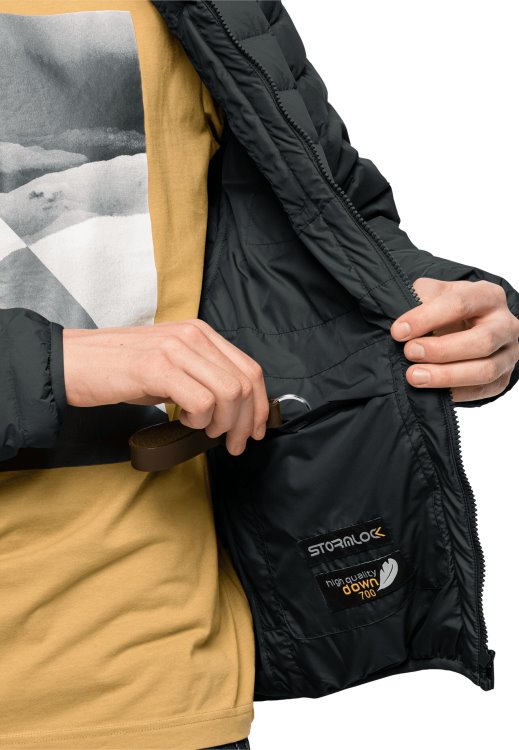 Brand Jack Wolfskin Glowing Mountain Jacket M Hot Black