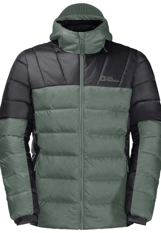 Hedge Green Brand Jack Wolfskin Best Nebelhorn Down Hoody M