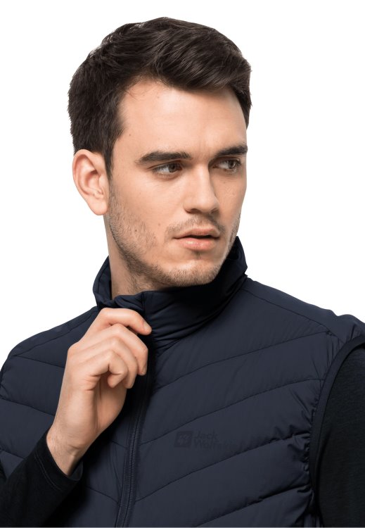Origins Athletic Down Vest M Brand Jack Wolfskin Night Blue