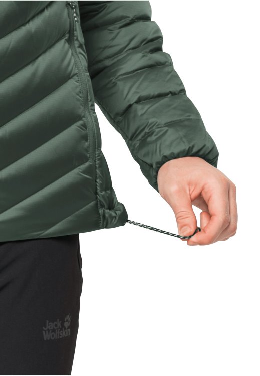 Brand Passamani Down Hoody M Hedge Green Brand Jack Wolfskin