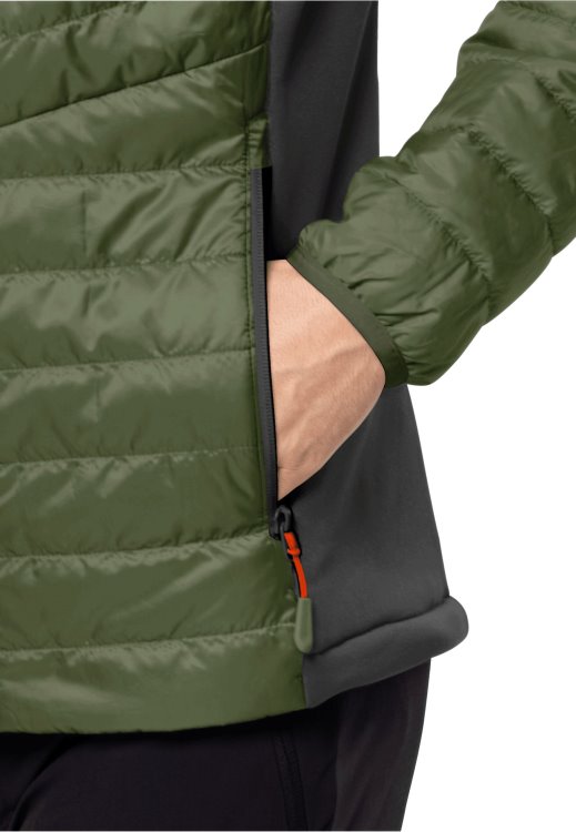 Routeburn Pro Ins Jacket M Brand Jack Wolfskin Greenwood New
