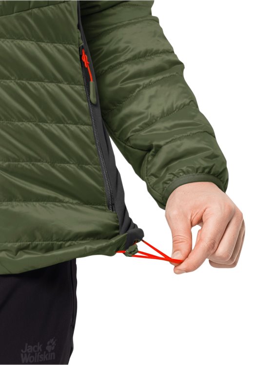 Routeburn Pro Ins Jacket M Brand Jack Wolfskin Greenwood New