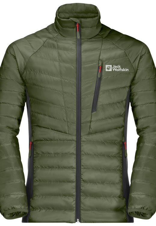 Routeburn Pro Ins Jacket M Brand Jack Wolfskin Greenwood New
