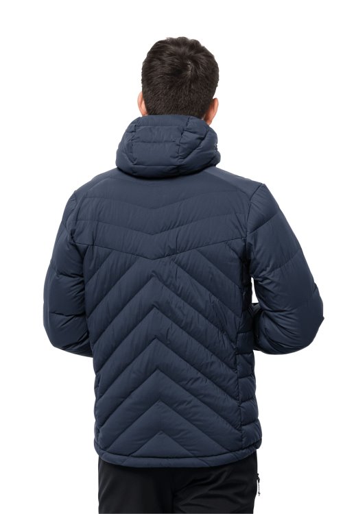 Brand Jack Wolfskin Night Blue Athletic Down Hoody M Brands
