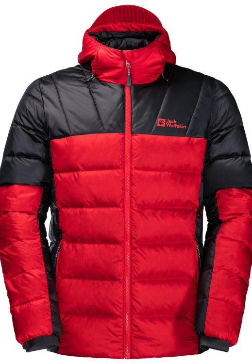 Adrenaline Red Brand Jack Wolfskin Nebelhorn Down Hoody M Collection