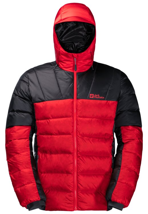 Adrenaline Red Brand Jack Wolfskin Nebelhorn Down Hoody M Collection