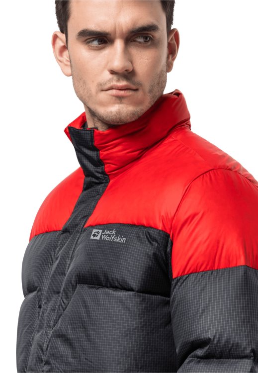 Adrenaline Red Collections Brand Jack Wolfskin Dna Tundra Xt Down Jacket M