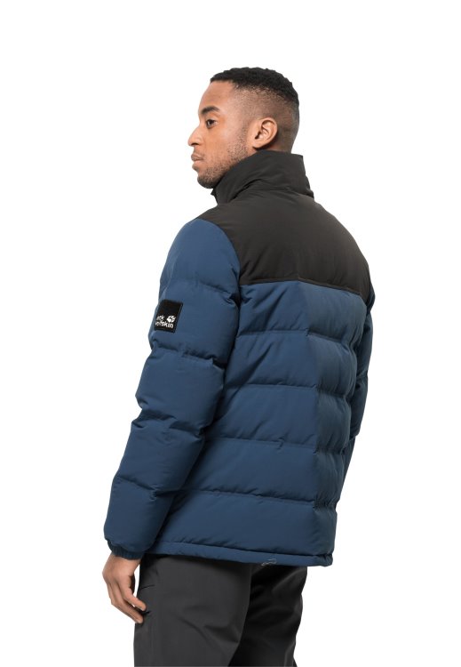 Alex Down Jacket M Brands Thunder Blue Brand Jack Wolfskin
