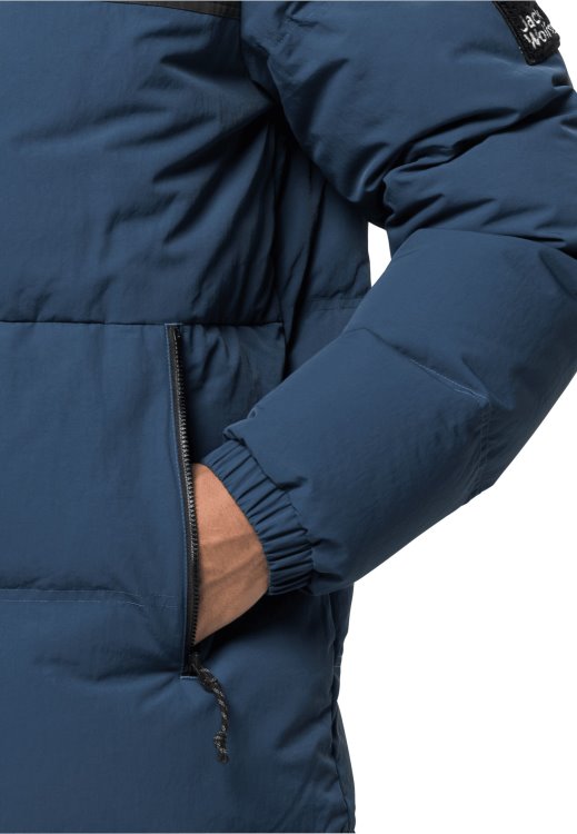 Alex Down Jacket M Brands Thunder Blue Brand Jack Wolfskin