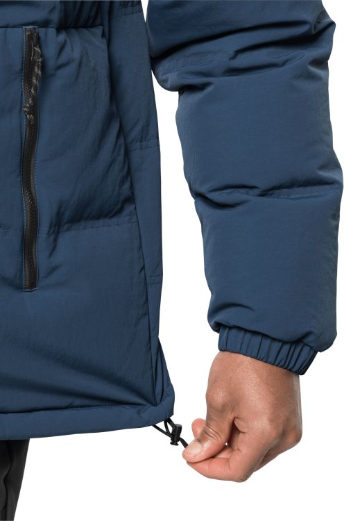 Alex Down Jacket M Brands Thunder Blue Brand Jack Wolfskin