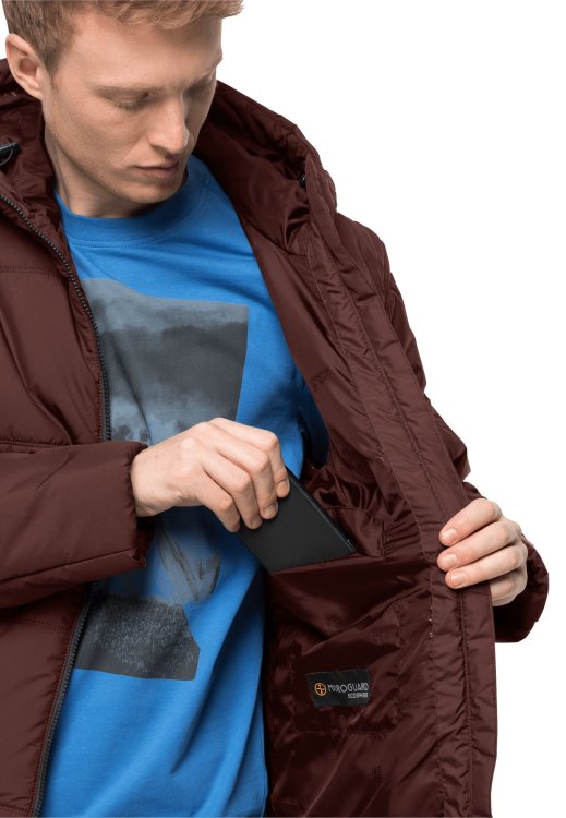 Brand Jack Wolfskin North York Jacket M Cordovan Red Fashion