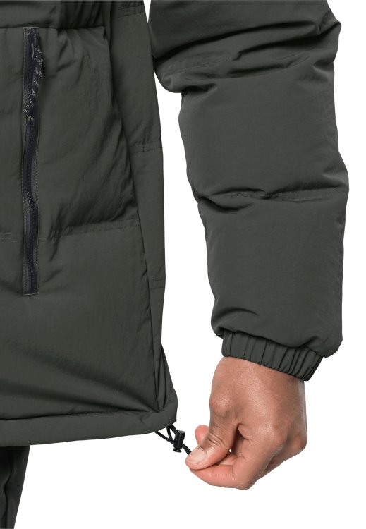 New Brand Jack Wolfskin Antique Green Alex Down Jacket M