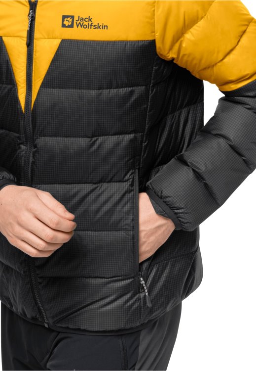 Dna Tundra Down Hoody M Hot Burly Yellow Xt Brand Jack Wolfskin