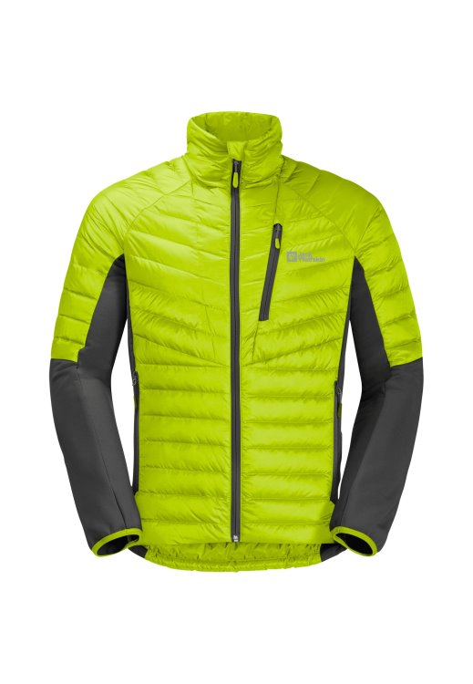 Brand Jack Wolfskin Collection Lime Nebelhorn Down Hybrid M