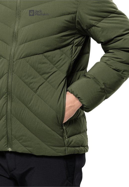 Origin Greenwood Brand Jack Wolfskin Athletic Down Hoody M
