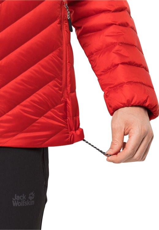 Passamani Down Jacket M Brand Jack Wolfskin Adrenaline Red Brand