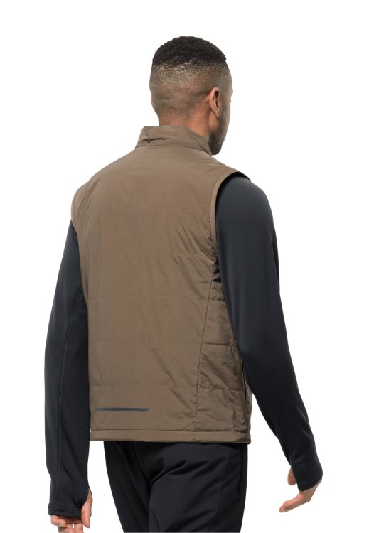 Bike Commute Ins Vest M Chestnut Hot Brand Jack Wolfskin