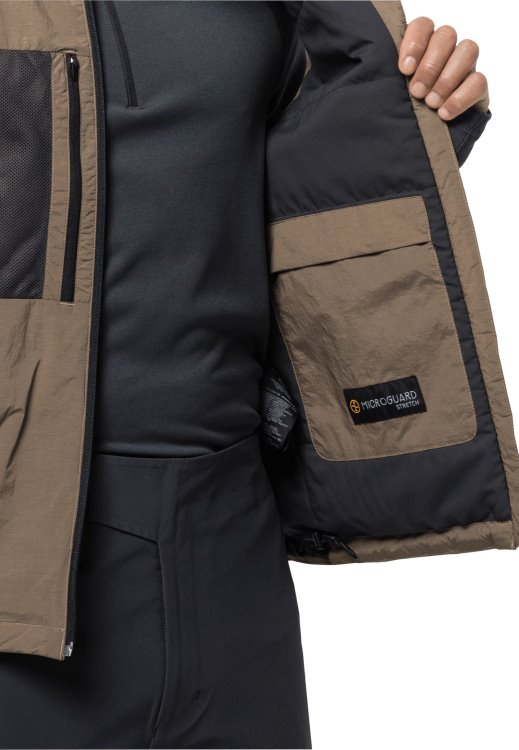 Bike Commute Ins Vest M Chestnut Hot Brand Jack Wolfskin