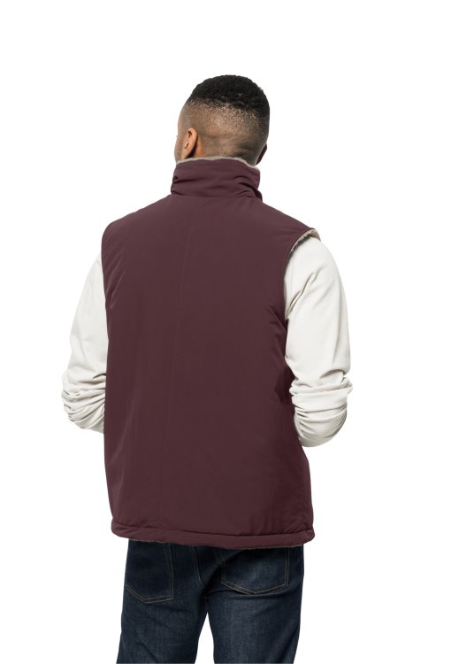 Alex Vest M Best Brand Jack Wolfskin Winter Grape