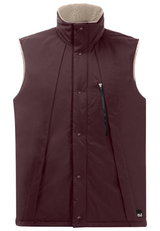 Alex Vest M Best Brand Jack Wolfskin Winter Grape