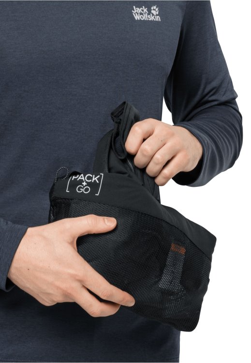 Black Brand Jack Wolfskin Pack & Go Hybrid M