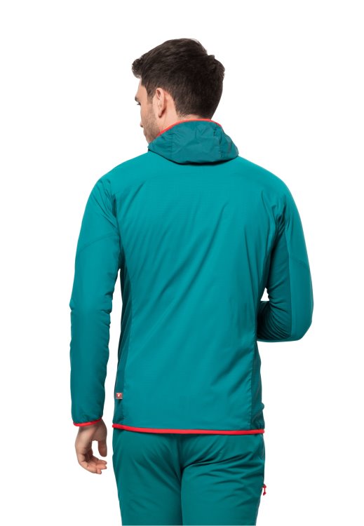 Bay Blue Hot Brand Jack Wolfskin Alpspitze Ins Hoody M