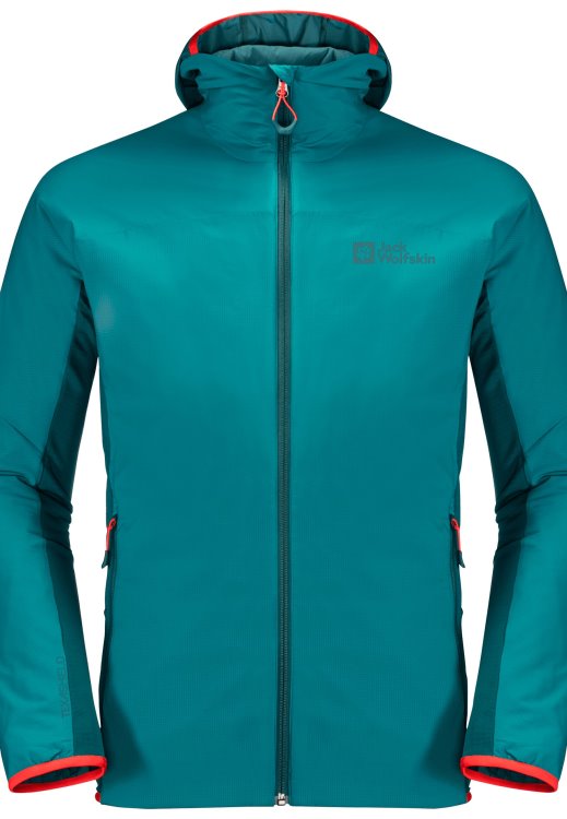 Bay Blue Hot Brand Jack Wolfskin Alpspitze Ins Hoody M