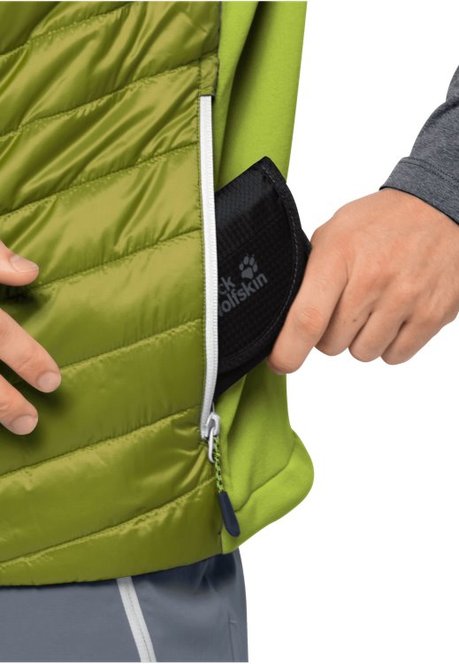 Routeburn Vest M Fashion Brand Jack Wolfskin Golden Cypress