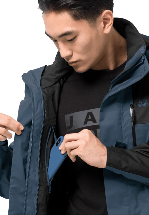 Brand Jack Wolfskin Thunder Blue Jasper Flex Men