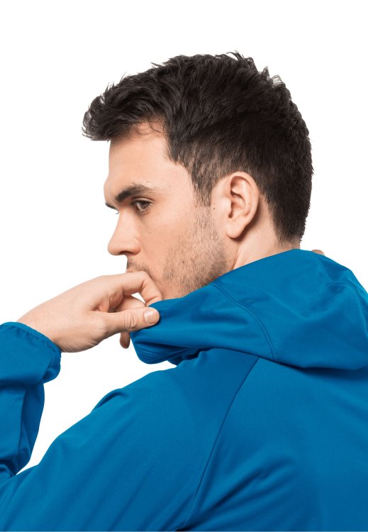 Feldberg Hoody M Blue Pacific Brand Jack Wolfskin Collections
