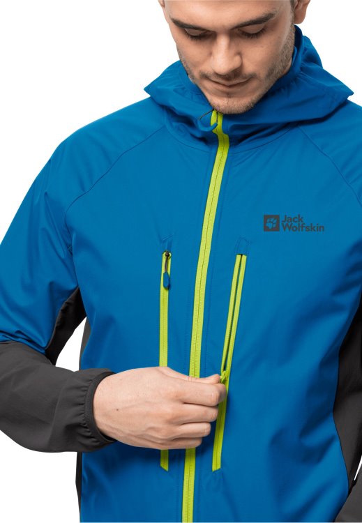 Brand Jack Wolfskin Best Blue Pacific Alpspitze Hoody M