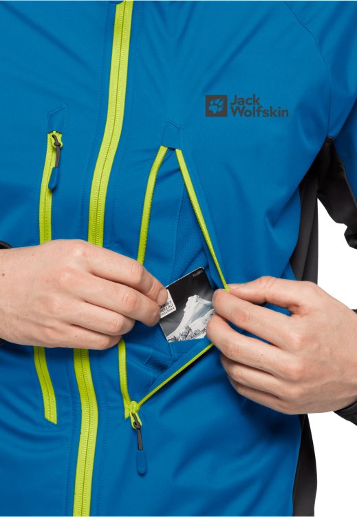 Brand Jack Wolfskin Best Blue Pacific Alpspitze Hoody M