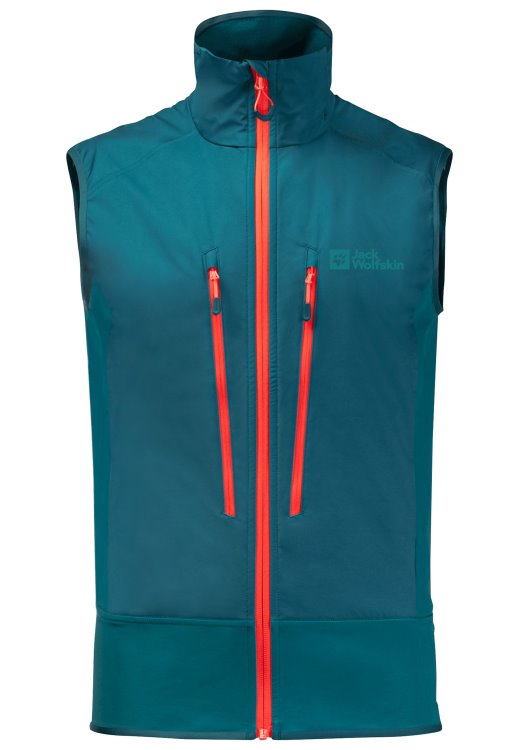Brand Jack Wolfskin Alpspitze Vest M Fashion Blue Coral