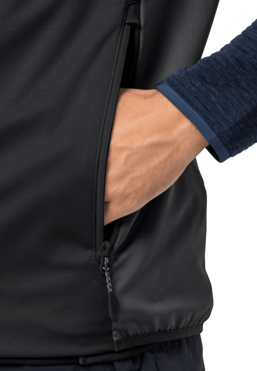 Black Brand Jack Wolfskin Collection Highest Peak Vest M